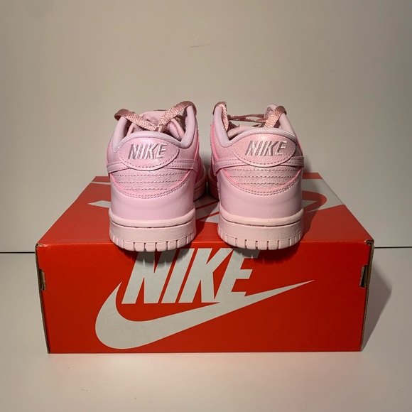 🎀[BRAND NEW] NIKE DUNK LOW PRISM PINK GS YOUTH SHOES SIZE 4Y LOW TOP SNEAKERS🎀 - Picture 10 of 12